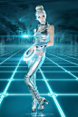 Cyber Tron by MarcoRibbe-de on deviantART