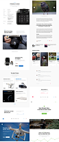 Products : One More UI Kit — it’s the ultimate pack of UI elements and web templates combined into high-quality source files for Photoshop. The perfect design tool for crafting clean high end landing pages. One More UI Kit includes 100 Pre-designed layout