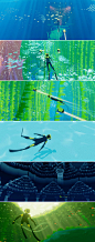 #ABZU#炎炎夏日十分适合的游戏！超喜欢这个画面，色彩，让人很舒服，感受一丝宁静~~~个P。经常游着游着越来越深，往下看，深不见底，往周围看静悄悄什么鱼都没了（参见最后一张），紧张的进行任务生怕突然窜出来什么，结果虚惊一场，然后麻痹大意，后来有个地方我正往前游结果从深渊下面窜出只鲨...展开全文c