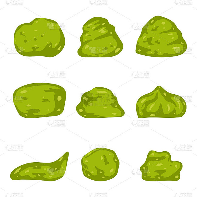 Wasabi paste vector ...