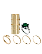 ASOS 铰链式珠宝装饰戒指套件