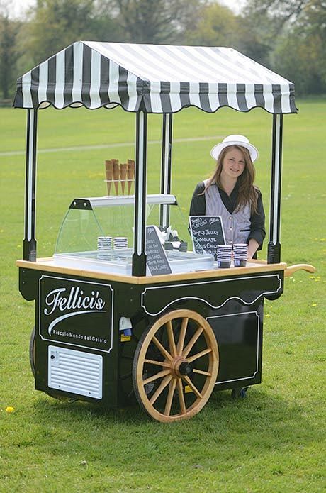 Ice cream cart avail...