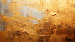 BOOM素材盒采集到4K金色油漆金漆做旧颜料墙面涂抹肌理纹理背景底纹JPG图片素材