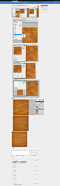 ps,photoshop木质纹理制作教程（出自uicoc）_uicoc设计网站大全（这个帅！）