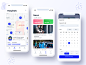 Phealth: Hospitals, News & Booking Screen