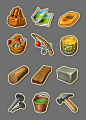 Icons for Township, Playrix, Tetyana Zhuravska