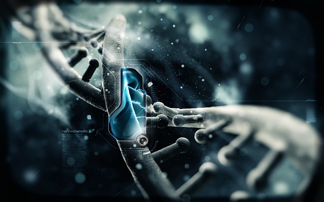 #blue, #DNA, #scienc...