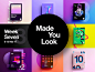 Made You Look | Poster Collection 2017 : Made You Look --01--A self promotional project aswell as a personal challenge where I aim to design a poster a day throughout 2017.The subject is totally random and the only rule is that it can't take longer than 1