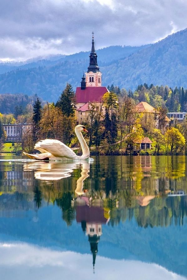 Lake Bled, Slovenia ...