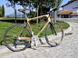 Speedy Axalko Wooden Bicycle Handcrafted From Ash Wood in Spain