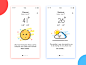A weather app concept did for fun, Leave a like if you liked it.

P.S - Excuse me for the pun.