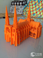 哥特式大教堂-3d打印模型