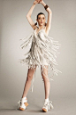 Leather Fringe Dress by MsWood on Etsy, $877.00流苏连衣裙  波西米亚风格