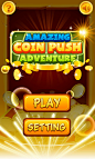 coinpush game on Behance