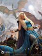 A Song Of Ice And Fire - Mother of Dragons -fanart by alexnegrea.deviantart.com on @deviantART
