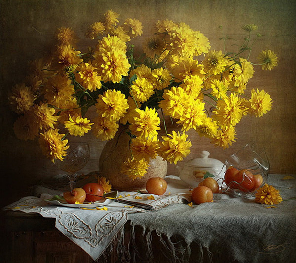 花儿与果实——俄罗斯Luiza Gelt...