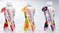 Heavenly Blush Yogurt Drink Packaging : Package Design for Heavenly Blush Bottle Packaging.
