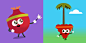 Google Doodle Fruit Games : During the summer of 2016 the Google Doodle team asked us to support their huge launch of the 2016 Doodle Fruit Games campaign during the Rio Olympics. The Fruit Games consisted in 7 amazing mobile games, each one highlighting 