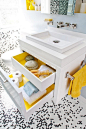 漂亮的浴室马赛克瓷砖镶嵌艺术#采集大赛#