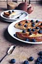 FOOD: Lemon cake with blueberries on Behance