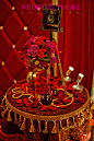 红色中式婚礼布置-主题婚礼布置-婚礼图片 | 婚礼风尚