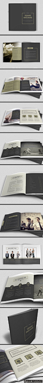企业宣传册 公司画册 黑色高档画册封面 科技画册 企业画册 精美画册内页设计 大气画册