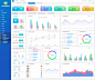 做的系统数据统计单页、可视化大屏数据展示页_梁志玲_68Design