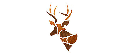 30个和鹿有关的logo设计