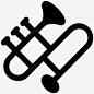 小号喇叭乐器图标 标志 UI图标 设计图片 免费下载 页面网页 平面电商 创意素材