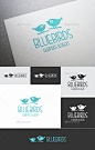 蓝色鸟标志——动物标志模板Blue Birds Logo - Animals Logo Templates动物,鸟类,鸟人,博客,蓝色,品牌,品牌、卡通、社区、企业、有创造力,可爱的设计,设计工作室,设计师,基金会,有趣,快乐,孩子,幼儿园,标志,媒体,组织简单,社会媒体,工作室,推特,两只鸟,矢量,web animals, bird, birdy, blog, blue, brand, branding, cartoon, community, corporate, creative, cute, de