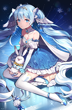 忘雪轻意采集到初音