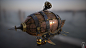 SteamPunk Airship, Adrian Alanis : Model in 3ds Max
Textured in Substance Designer and Photoshop
Marmoset Viewer all texture are compressed to 1024X1024
Feel free to leave a comment, Thanks