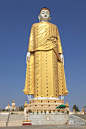 D361 缅甸望濑县：世界第二高的立佛 - The Bodhi Tataung Laykyun Setkyar 立佛，高129米。
