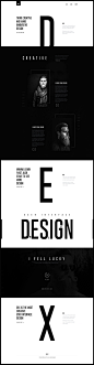 Black on White Design Trend – Muzli -Design Inspiration : via Muzli