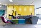 How Tomorrow Works: 5 Offices for Tech Companies | Gensler. Project: Koninklijke Philips. Somerset, New Jersey. #design #interiordesign #interiordesignmagazine #architecture #office #furniture #mural @gHospitality: 