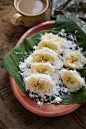 Pisang Rai~ Coconut Banana (Pisang Rai) is one of traditional Balinese heritage snack, it is made from banana which usually be eaten as a breakfast (a traditional breakfast) along with tea/coffee, on the other hand, its also perfect snack for your afterno