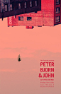 Peter Bjorn And John Poster 海报 平面 排版 【之所以灵感库】