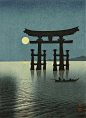孤月映夜影——日本明治时代的浮世绘画家——庄田耕峰作品