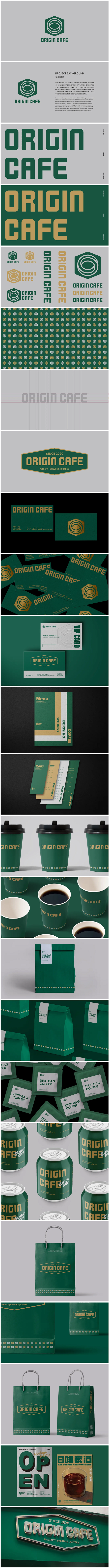 创意咖啡品牌VI设计，想去打卡了！

—...