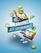 Arla : Print, poster and digital campaign introducing Arla cream and sliced cheese to the US market.