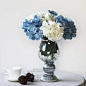 家居饰品欧式现代时尚乡村简约镀银玻璃花瓶花器餐桌客厅花艺摆件