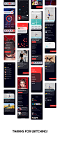 UI Kits : OVERRUN is a modern, clean and very detailed UI kit for iOS. You can use this UI template to create Fitness, beauty, class, event & concert booking app. I designed more than 50+ beautiful unique screens for your mobile app. All symbols and o