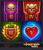 Achievements, Julia Titova : Achievements for Action RPG MOBA game Juggernaut Wars - https://jw.my.com/