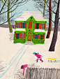 ♥♥♥The House of Four Seasons♥♥♥
illustrated by Roger Duvoisin