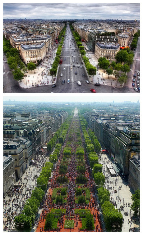 【香榭丽舍大街】被看做是巴黎最美丽的街道...