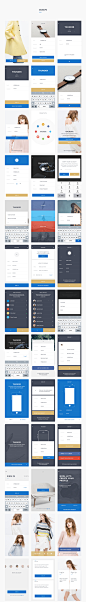 Thunder UI Kit : Highly polished mobile UI Kit