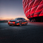 Advertising  Audi automotive   car car photography high end retouch Post Production sportcar Sunset Photography transportation