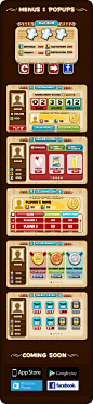 Lord of the Grill - Game Art & UI design by Taha Ahmad, via Behance