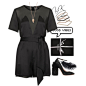 #Chanel #topshop #satin #black #casual #tumblr #style #outfit
