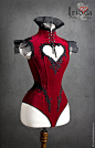 Heather! Corsets are handmade. Corset - body "Velvet Heart". Irina IriSSa Pavshin. Fair Masters.